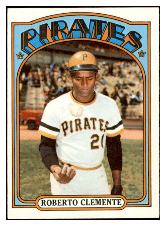 1972 Topps Baseball #309 Roberto Clemente Pirates EX-MT 536395
