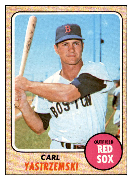 1968 Topps Baseball #250 Carl Yastrzemski Red Sox EX-MT 536404