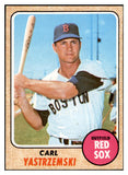 1968 Topps Baseball #250 Carl Yastrzemski Red Sox EX-MT 536404