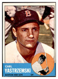 1963 Topps Baseball #115 Carl Yastrzemski Red Sox EX+/EX-MT 536406