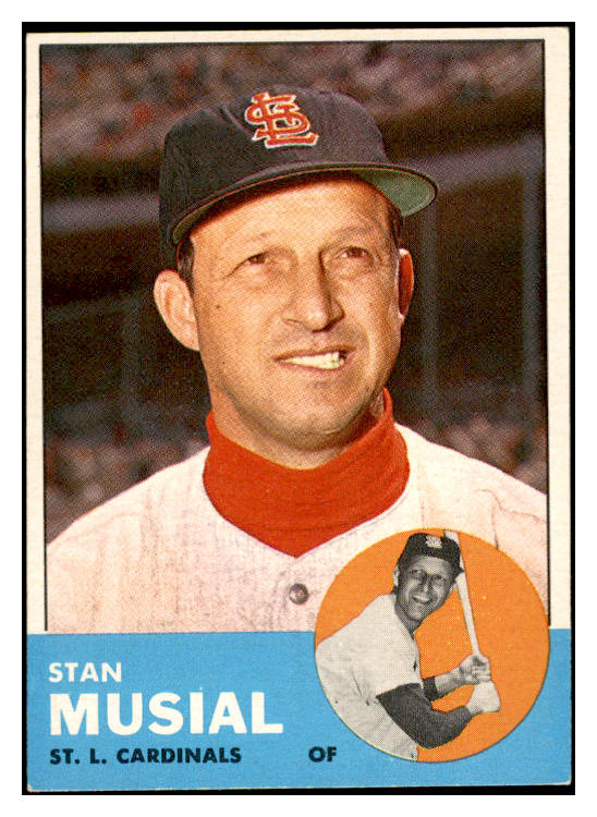 1963 Topps Baseball #250 Stan Musial Cardinals EX-MT 536407