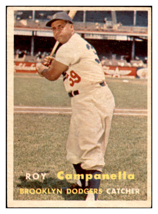 1957 Topps Baseball #210 Roy Campanella Dodgers EX-MT 536420