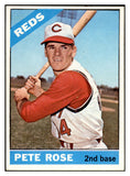 1966 Topps Baseball #030 Pete Rose Reds EX 536422
