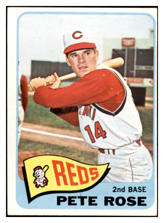 1965 Topps Baseball #207 Pete Rose Reds EX+/EX-MT 536428