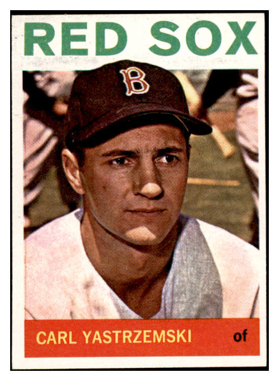 1964 Topps Baseball #210 Carl Yastrzemski Red Sox EX-MT 536435