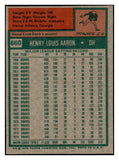 1975 Topps Mini Baseball #660 Hank Aaron Brewers EX-MT 536437