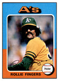 1975 Topps Mini Baseball #021 Rollie Fingers A's VG-EX 536439