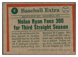 1975 Topps Mini Baseball #005 Nolan Ryan HL Angels EX 536442