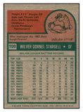 1975 Topps Mini Baseball #100 Willie Stargell Pirates EX 536443