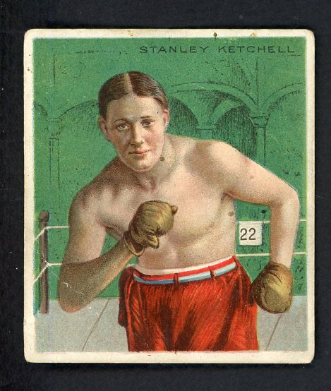 1910 T218 Mecca Stanley Ketchell Boxer Fair 536473