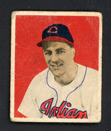 1949 Bowman Baseball #011 Lou Boudreau Indians Fair 536475