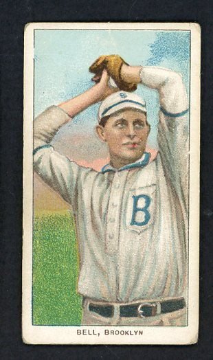 1909-11 T206 T 206 George Bell Dodgers VG 536484