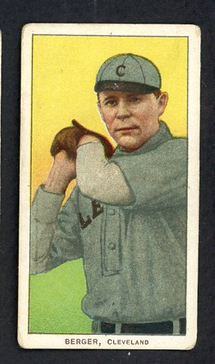1909-11 T206 T 206 Heinie Berger Indians VG-EX 536486