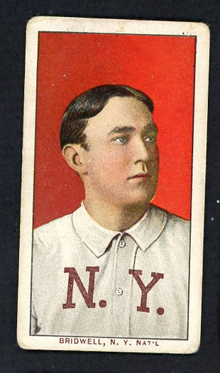 1909-11 T206 T 206 Al Bridwell Giants VG 536489