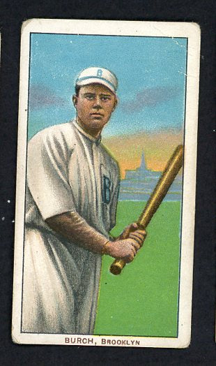 1909-11 T206 T 206 Al Burch Dodgers VG 536490