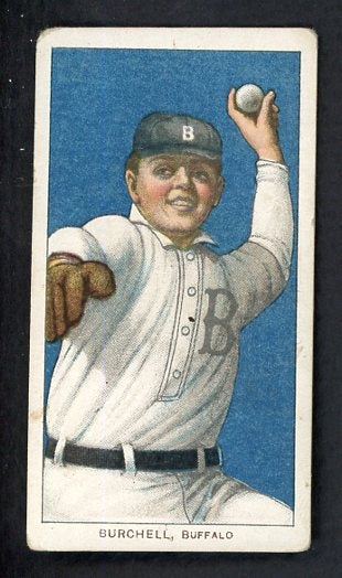 1909-11 T206 T 206 Fred Burchell Buffalo VG-EX 536492