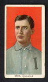 1909-11 T206 T 206 Charley Carr Indianapolis VG 536497