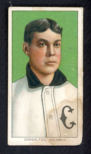 1909-11 T206 T 206 Bunk Congalton Columbus VG 536501