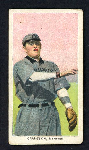 1909-11 T206 T 206 Bill Cranston Memphis VG 536503
