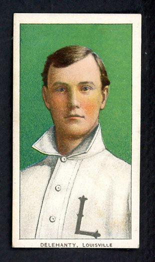 1909-11 T206 T 206 Frank Delahanty Louisville EX 536506