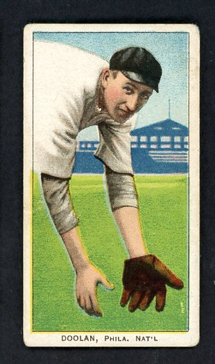 1909-11 T206 T 206 Mickey Doolan Phillies VG 536509