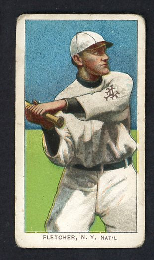 1909-11 T206 T 206 Art Fletcher Giants VG 536518