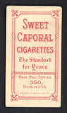 1909-11 T206 T 206 Harry Gaspar Reds VG 536521