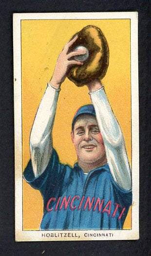 1909-11 T206 T 206 Dick Hoblitzell Reds VG-EX 536531