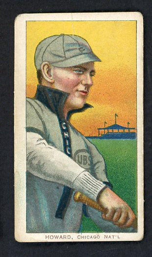 1909-11 T206 T 206 Del Howard Cubs GD-VG 536533