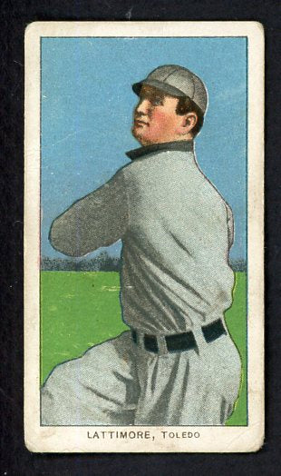 1909-11 T206 T 206 Bill Lattimore Toledo VG 536547