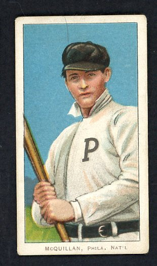 1909-11 T206 T 206 George McQuillan Phillies VG-EX 536559