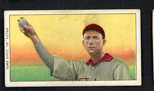 1909-11 T206 T 206 Barney Pelty Browns VG 536573