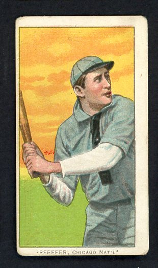 1909-11 T206 T 206 Francis Pfeffer Cubs VG-EX 536575