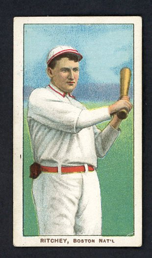 1909-11 T206 T 206 Claude Ritchey Braves VG-EX 536583