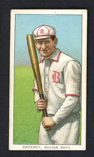 1909-11 T206 T 206 Bill Sweeney Braves EX 536598