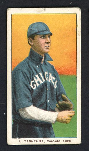 1909-11 T206 T 206 Lee Tannehill White Sox Good pin hole 536600