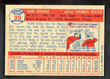 1957 Topps Baseball #035 Frank Robinson Reds EX-MT 536614