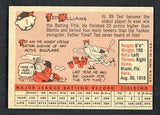 1958 Topps Baseball #001 Ted Williams Red Sox EX-MT 536615