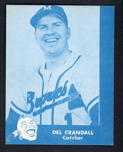 1960 Lake To Lake Del Crandall Braves NR-MT 536628