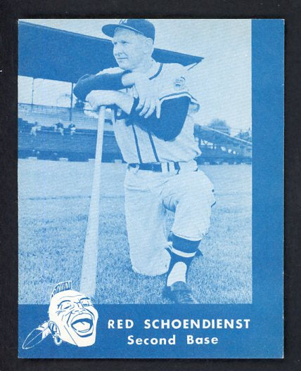 1960 Lake To Lake Red Schoendienst Braves EX-MT 536632