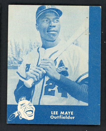 1960 Lake To Lake Lee Maye Braves GD-VG staple holes 536636