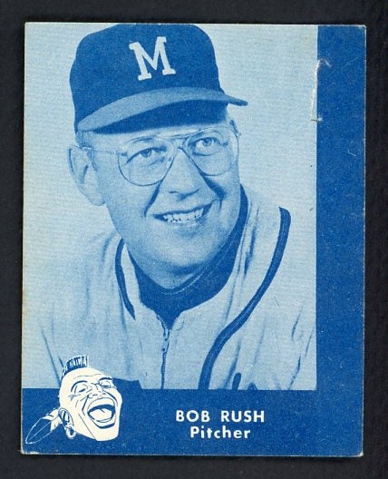 1960 Lake To Lake Bob Rush Braves GD-VG staple holes 536640
