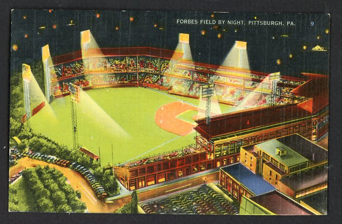 1940's Stadium Postcard Forbes Field Pittsburgh EX 536654