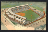 1940's Stadium Postcard Wrigley Field Chicago VG-EX posted 536656