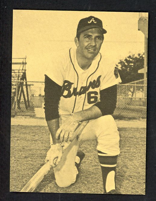 1977 Sertoma Stars Clete Boyer Braves NR-MT 536667