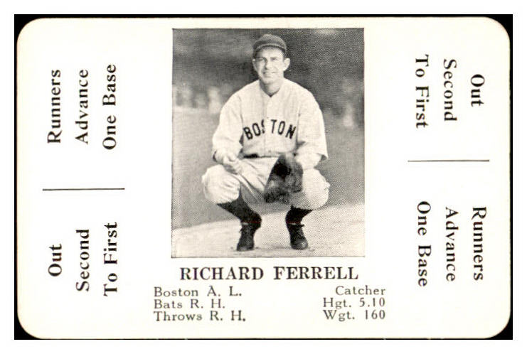 1936 S&S Game Rick Ferrell Red Sox NR-MT 536724