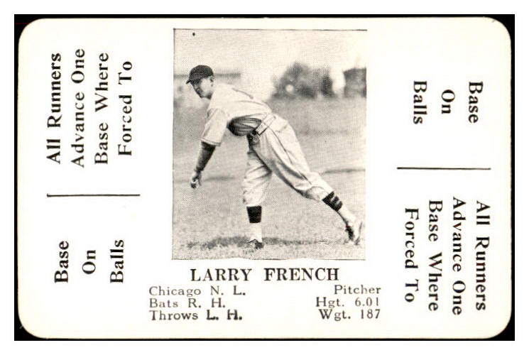 1936 S&S Game Larry French Cubs NR-MT 536728