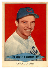 1954 Red Heart Frank Baumholtz Cubs NR-MT 536762