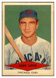 1954 Red Heart Hank Sauer Cubs EX-MT 536783