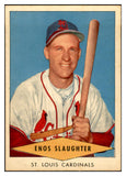 1954 Red Heart Enos Slaughter Cardinals NR-MT 536784